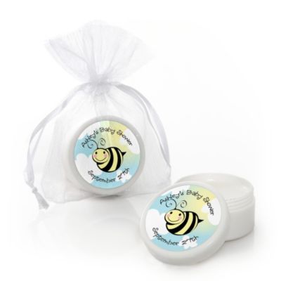 Cute-As-Can-BEE - Personalized Baby Shower Lip Balm Favors 
