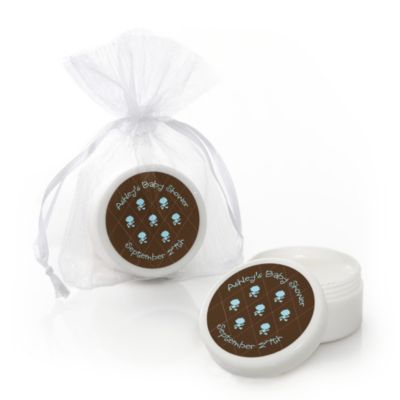 Modern Baby Boy - Personalized Baby Shower Lip Balm Favors
