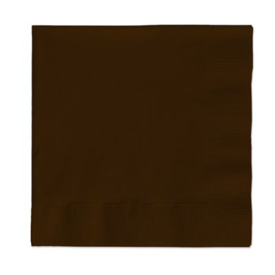 Brown - Baby Shower Beverage Napkins - 50 ct