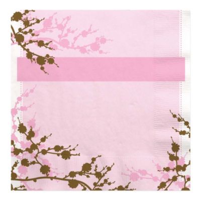 Baby Cherry Blossom - Baby Shower Luncheon Napkins - 16 ct