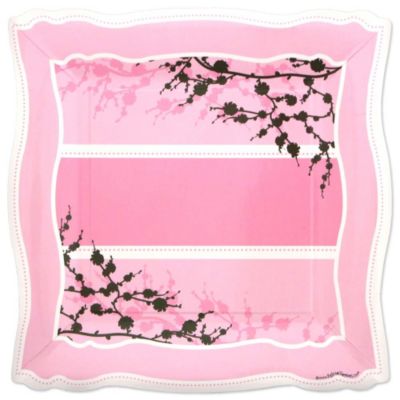Baby Cherry Blossom - Baby Shower Dinner Plates - 8 ct