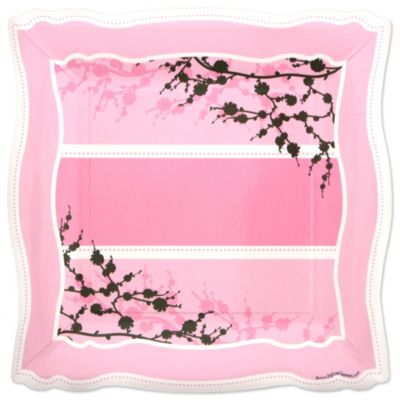 Cherry Blossom - Bridal Shower Dinner Plates - 8 ct