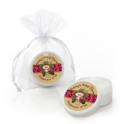 Little Cowboy - Personalized Baby Shower Lip Balm Favors 