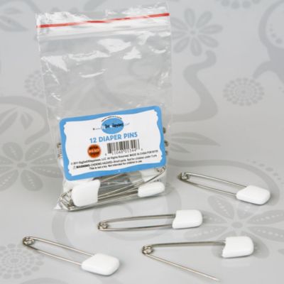 Diaper Pins - Baby Shower Do It Yourself - 12 ct