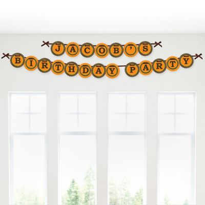 Dinosaur Birthday - Personalized Birthday Party Garland Letter Banner