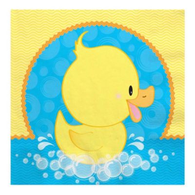 Ducky Duck - Birthday Party Luncheon Napkins - 16 ct
