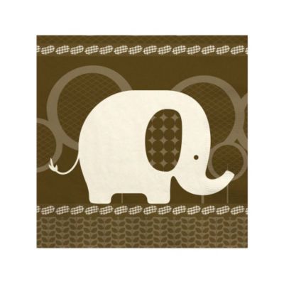 Baby Elephant  - Baby Shower Beverage Napkins - 16 ct