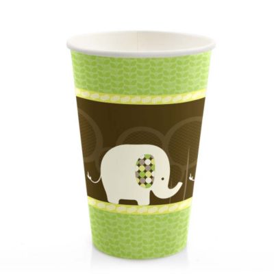 Baby Elephant  - Baby Shower Hot/Cold Cups - 8 ct