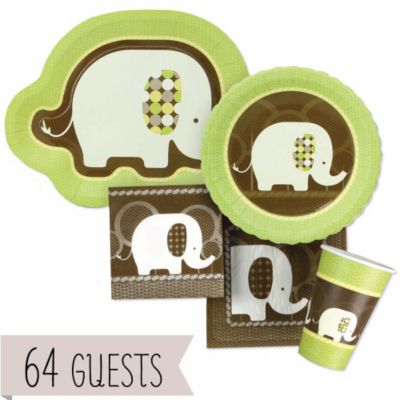 Elephant - Birthday Party 64 Big Dot Bundle 