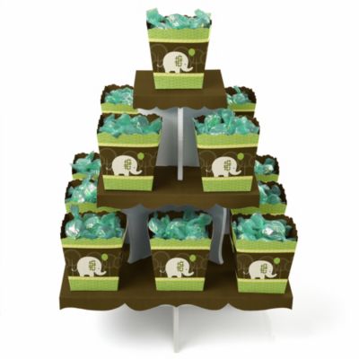 Elephant - Birthday Party Candy Stand and 13 Candy Boxes