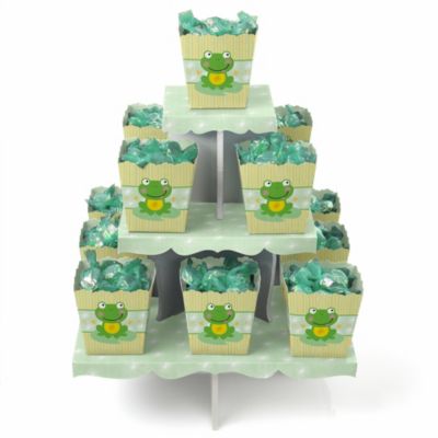Froggy Frog - Birthday Party Candy Stand and 13 Candy Boxes