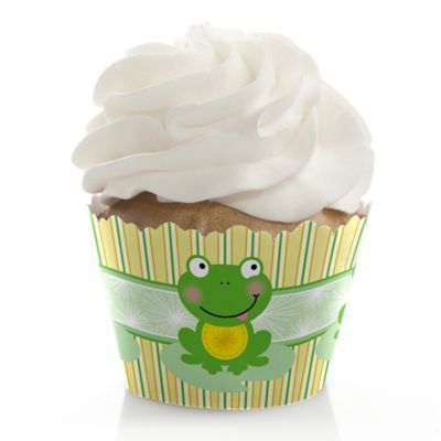 Froggy Frog - Birthday Party Cupcake Wrappers