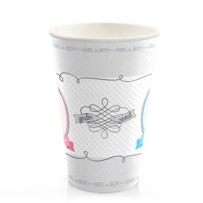 Gender Reveal - Party Hot/Cold Cups - 8 ct