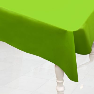 Lime Green - Baby Shower Plastic Tablecovers