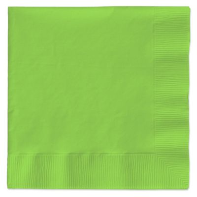 Lime Green - Bridal Shower Luncheon Napkins - 50 ct