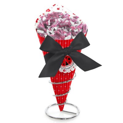 Modern Ladybug - Birthday Party Candy Bouquets with Frooties