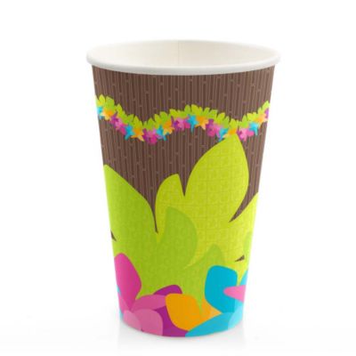 Luau - Birthday Party Hot/Cold Cups - 8 ct