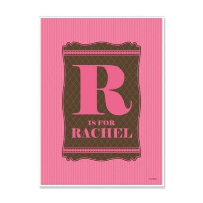 Modern Pink - Personalized Birthday Party Poster Gift