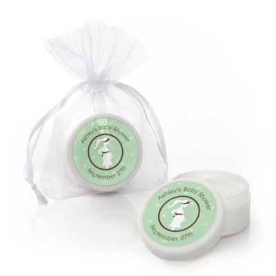 Mommy Silhouette It's A Baby - Personalized Baby Shower Lip Balm Favors