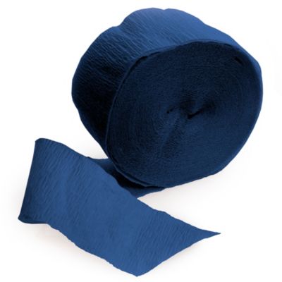 Navy - Birthday Party Streamers