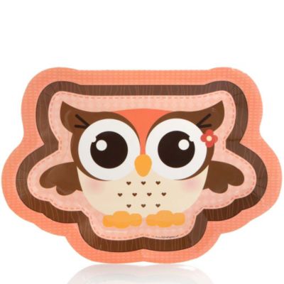 Owl Girl - Look Whooo's Having A Baby - Baby Shower Dinner Plates - 8 ct
