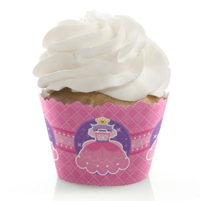 Pretty Princess - Baby Shower Cupcake Wrappers