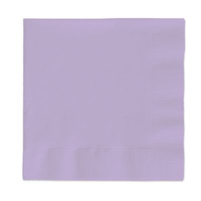 Lavender - Birthday Party Beverage Napkins - 50 ct
