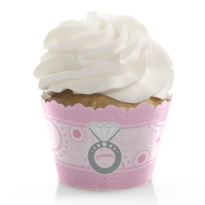 With This Ring - Bridal Shower Cupcake Wrappers