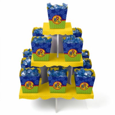 Robots - Birthday Party Candy Stand and 13 Candy Boxes