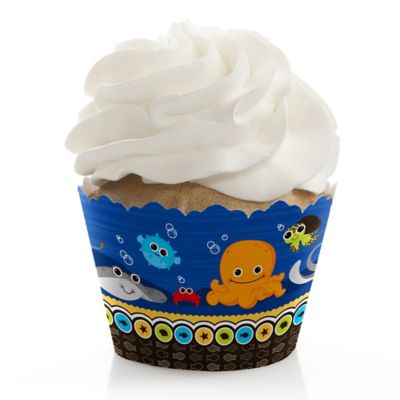 Under The Sea Critters - Birthday Party Cupcake Wrappers