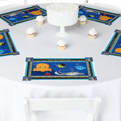 Under The Sea Critters - Personalized Birthday Party Placemats