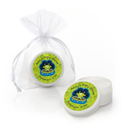 Lil' Space Alien - Personalized Baby Shower Lip Balm Favors