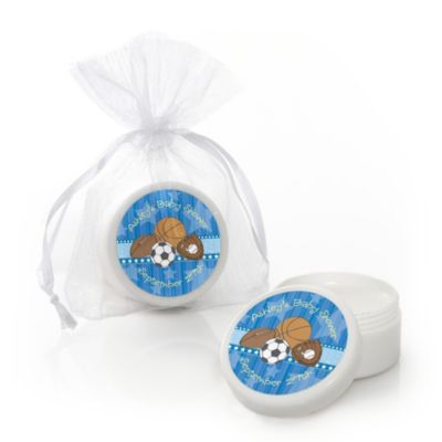 All Star Sports - Personalized Baby Shower Lip Balm Favors