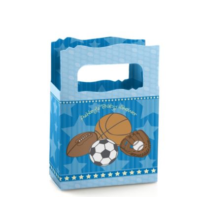 All Star Sports - Personalized Baby Shower Mini Favor Boxes