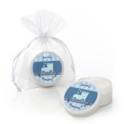 Train - Personalized Birthday Party Lip Balm Favors