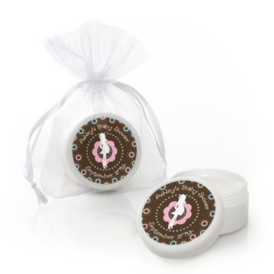 Trendy Mommy - Personalized Baby Shower Lip Balm Favors