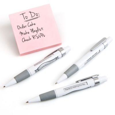 Happily Ever After Wedding Verse Pens - Bridal Shower Favors