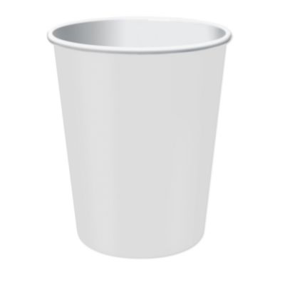 White - Baby Shower Hot/Cold Cups - 24 ct