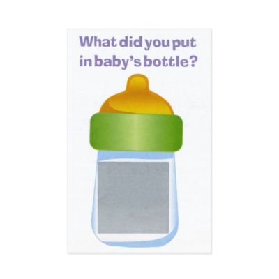 Who Has The Milk? - Baby Shower Game - 24 ct