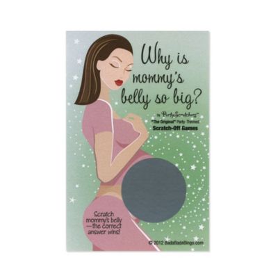 Mommy's Big Belly - Baby Shower Game - 20 ct