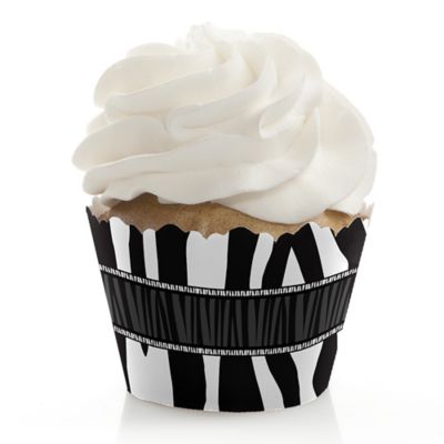 Zebra - Baby Shower Cupcake Wrappers