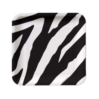 Zebra - Baby Shower Dessert Plates - 8 ct