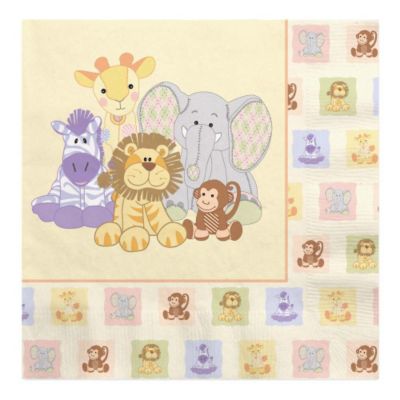 Zoo Crew - Baby Shower Luncheon Napkins - 16 ct