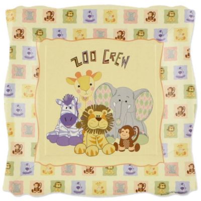 Zoo Crew - Baby Shower Dinner Plates - 8 ct