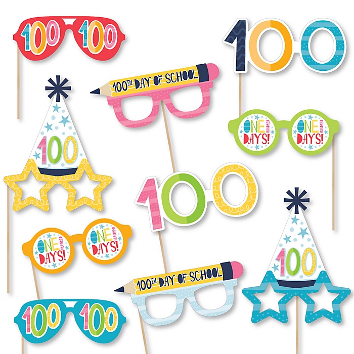 happy-100th-day-of-school-glasses-paper-card-stock-100-days-party