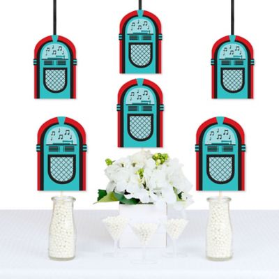 50 S Sock Hop 1950s Rock N Roll Decorations Diy Fifties Party