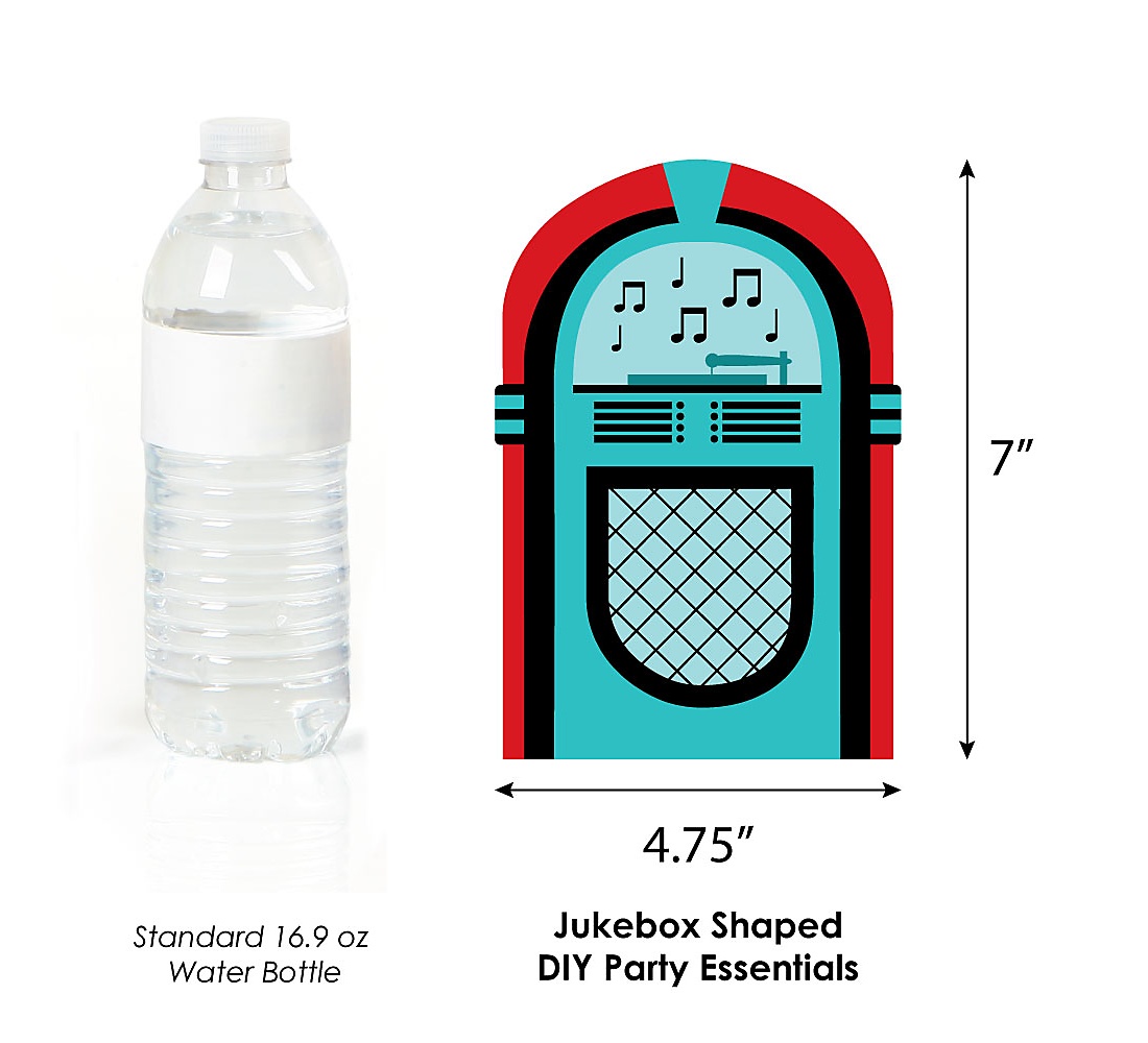 50 S Sock Hop 1950s Rock N Roll Decorations Diy Fifties Party