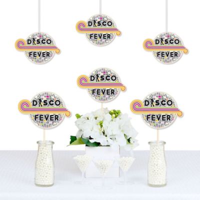 70 S Disco 1970s Decorations Diy Fifties Party Essentials Set