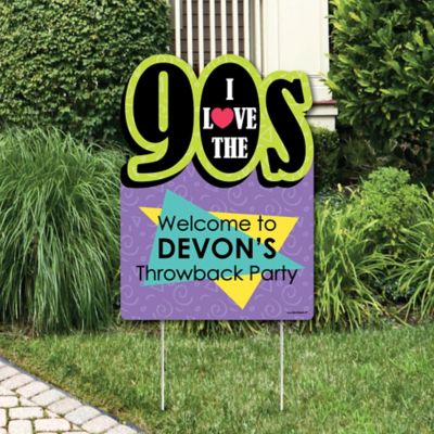 90 S Throwback Party Decorations 1990s Party Personalized