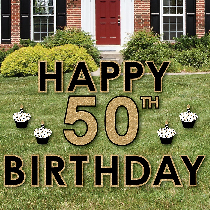 adult-50th-birthday-gold-yard-sign-outdoor-lawn-decorations-with